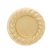 9mm Round stick-on element for 5mm cabochon - Gold filled x1