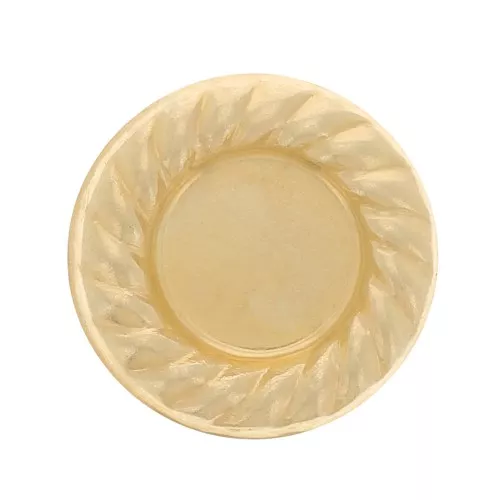 9mm Round stick-on element for 5mm cabochon - Gold filled x1