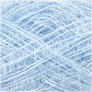 Creative Bubble - Crochet yarn for tawashi sponge - Pigeon blue x50g