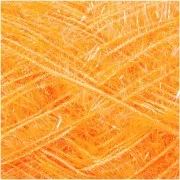 Creative Bubble - Crochet yarn for tawashi sponge - Neon Apricot x50g