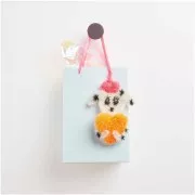 Creative Bubble - Crochet yarn for tawashi sponge - Neon Apricot x50g