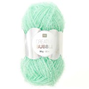 Creative Bubble - Crochet yarn for tawashi sponge - Aquamarine x50g|raw }}