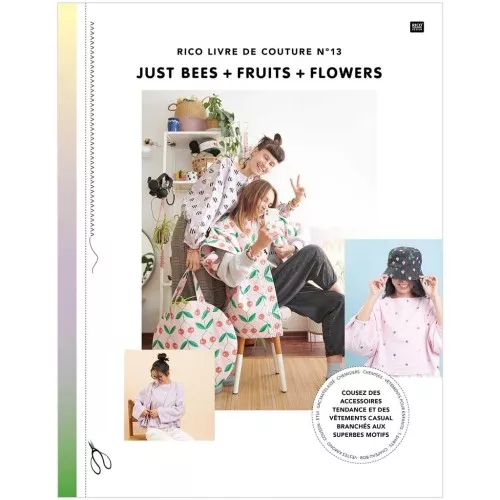 Rico sewing book #13 - Just Bees + Fruits + Flowers x1