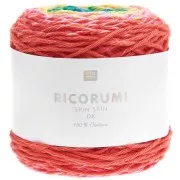 Ricorumi Spin Spin cotton by Rico Design for Amigurumi - Classic Rainbow x50g