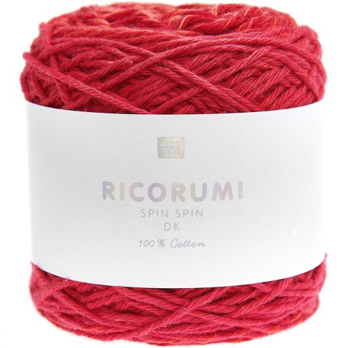 Ricorumi Spin Spin cotton by Rico Design for Amigurumi - Red x50g