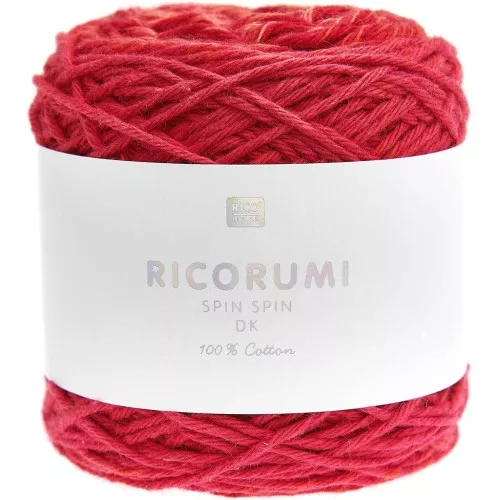 Ricorumi Spin Spin cotton by Rico Design for Amigurumi - Red x50g