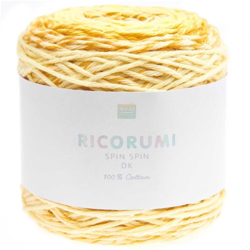 Ricorumi Spin Spin cotton by Rico Design for Amigurumi - Yellow x50g