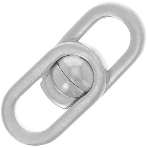 19.5x8mm 925 Sterling Silver Magnetic design clasp x1