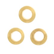 2.5x0.6mm Closed rings - Fine Gold-plated x25|raw }}
