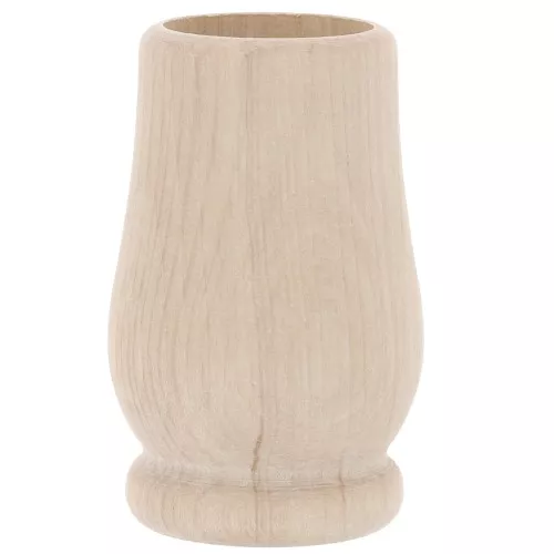 62x32mm Wooden stand to decorate by Puca® - Vase x1