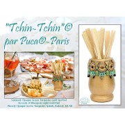 62x32mm Wooden stand to decorate by Puca® - Vase x1