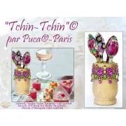 62x32mm Wooden stand to decorate by Puca® - Vase x1