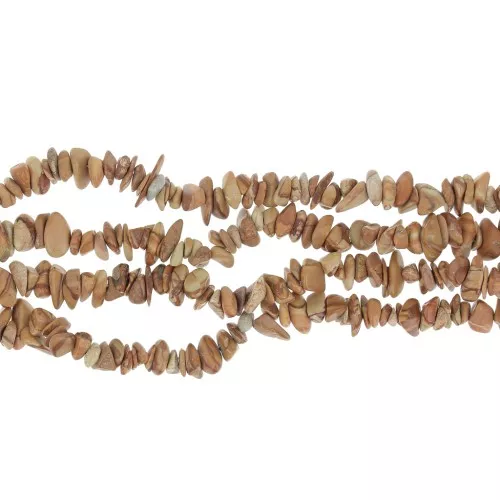 Picture Jasper Chip beads 8 - 11 mm x80cm