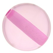 8mm Transparent resin bead - Pink x1|raw }}
