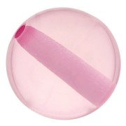 8mm Transparent resin bead - Light pink x1|raw }}
