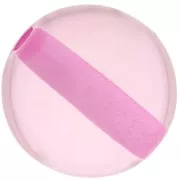 Pink - 12mm Transparent resin bead - Pink x1 12mm Transparent resin bead - Pink x1