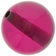 12mm Transparent resin bead - Purple x1|raw }}