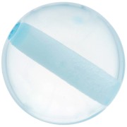 12mm Transparent resin bead - Glacier blue x1|raw }}