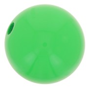 8mm Opaque resin bead - grass green x1