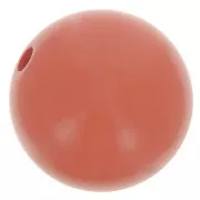10mm Opaque resin bead - Clay x1