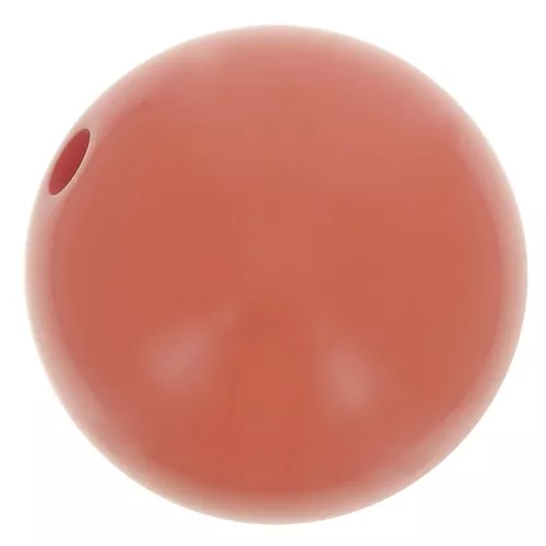 10mm Opaque resin bead - Clay x1