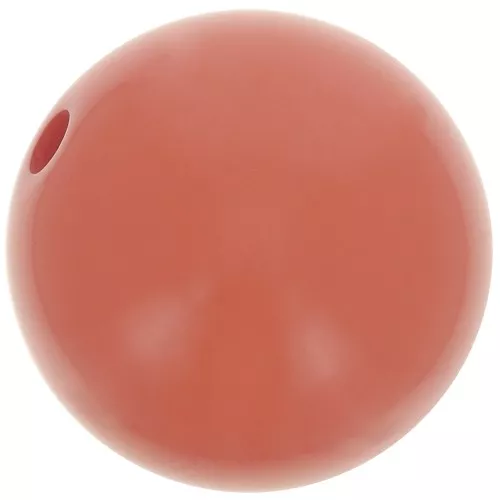 12mm Opaque resin bead - Clay x1