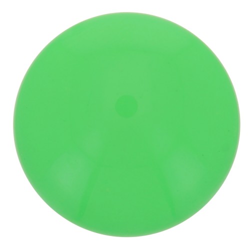 12mm Round opaque resin cabochon - grass green x1
