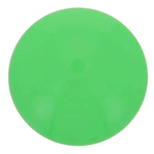 12mm Round opaque resin cabochon - grass green x1