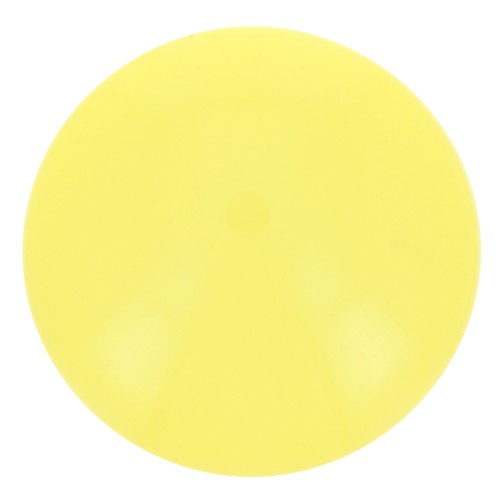 12mm Round opaque resin cabochon - Sunshine yellow x1