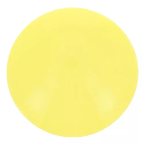 12mm Round opaque resin cabochon - Sunshine yellow x1