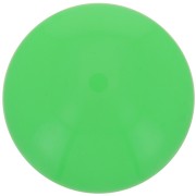 14mm Round opaque resin cabochon - grass green x1