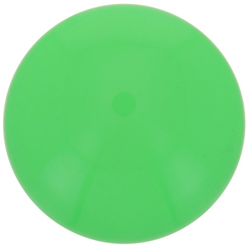 14mm Round opaque resin cabochon - grass green x1