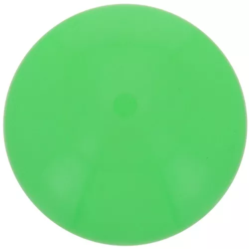 14mm Round opaque resin cabochon - grass green x1