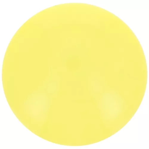 14mm Round opaque resin cabochon - Sunshine yellow x1
