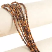 Round beads 3.5 mm gemstone - Tiger eye x39cm