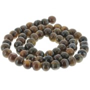 Round beads 6 mm gemstone - Tiger eye x37cm|raw }}