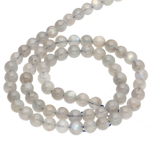 Round beads 6 mm gemstone - Labradorite x40cm