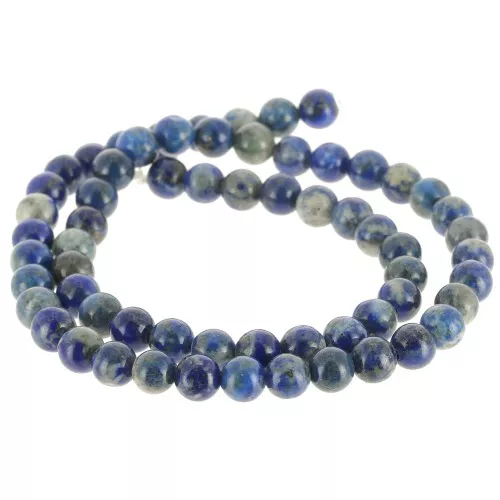 Round beads 6 mm gemstone - Lapis lazuli x39cm