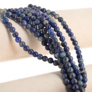 Round beads 6 mm gemstone - Lapis lazuli x39cm