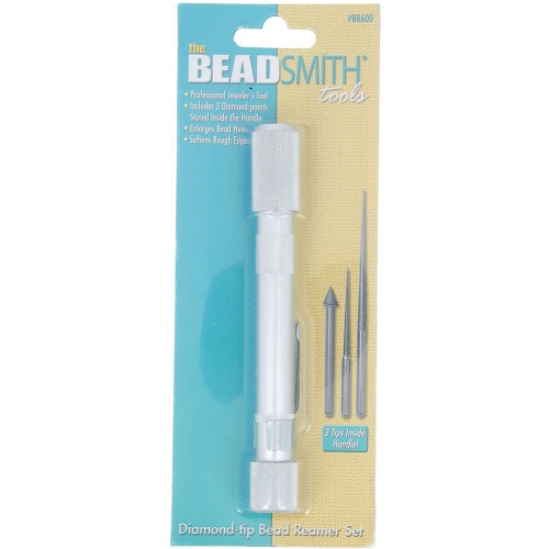 Manual reamer with 3 diamond tips x1