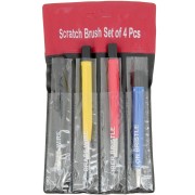 Set of 4 Scratch Brush - Beadsmith scratch pens x1|raw }}