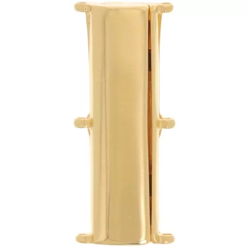 30x13mm Cymbal - Magnetic clasp for Delica 11/0 beads Axos III - Fine gold x1