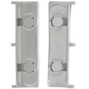 30x13mm Cymbal - Magnetic clasp for Delica 11/0 beads Axos III - Antique silver x1