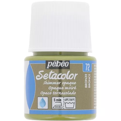 Setacolor Opaque Paint - Shimmer Bronze (n°72) x45ml