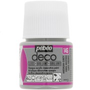 Acrylic paint - Deco Brillant by Pébéo - Medium Grey (n°146) x45ml