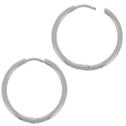 24mm 304L Stainless Steel round leverback earrings shapes to decorate x2|raw }}