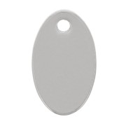 10x6mm 304 stainless steel Oval charms x4