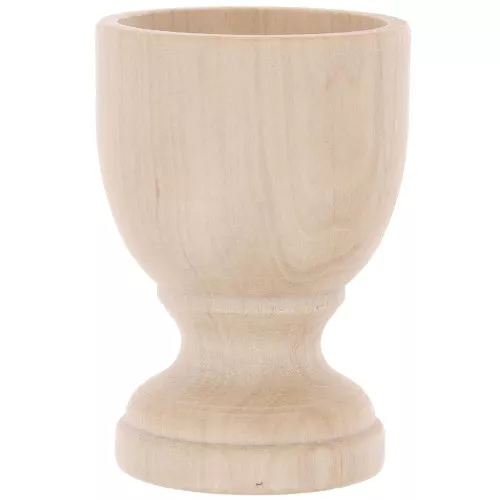 69x47mm Wooden Egg cup to decorate - by Puca® x1