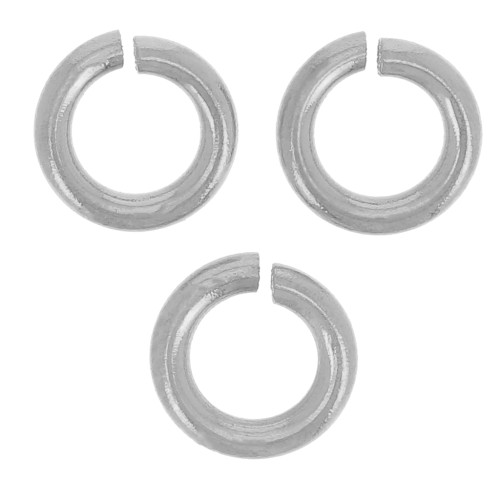 5x1mm 316L Stainless Steel Open jump Rings x25