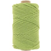 2mm Cotton macramé cord spool - Mint green x100m|raw }}